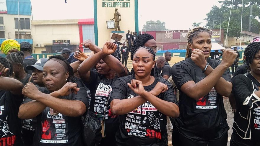 Miles de personas condenan la violencia machista y los feminicidios en R. Centroafricana