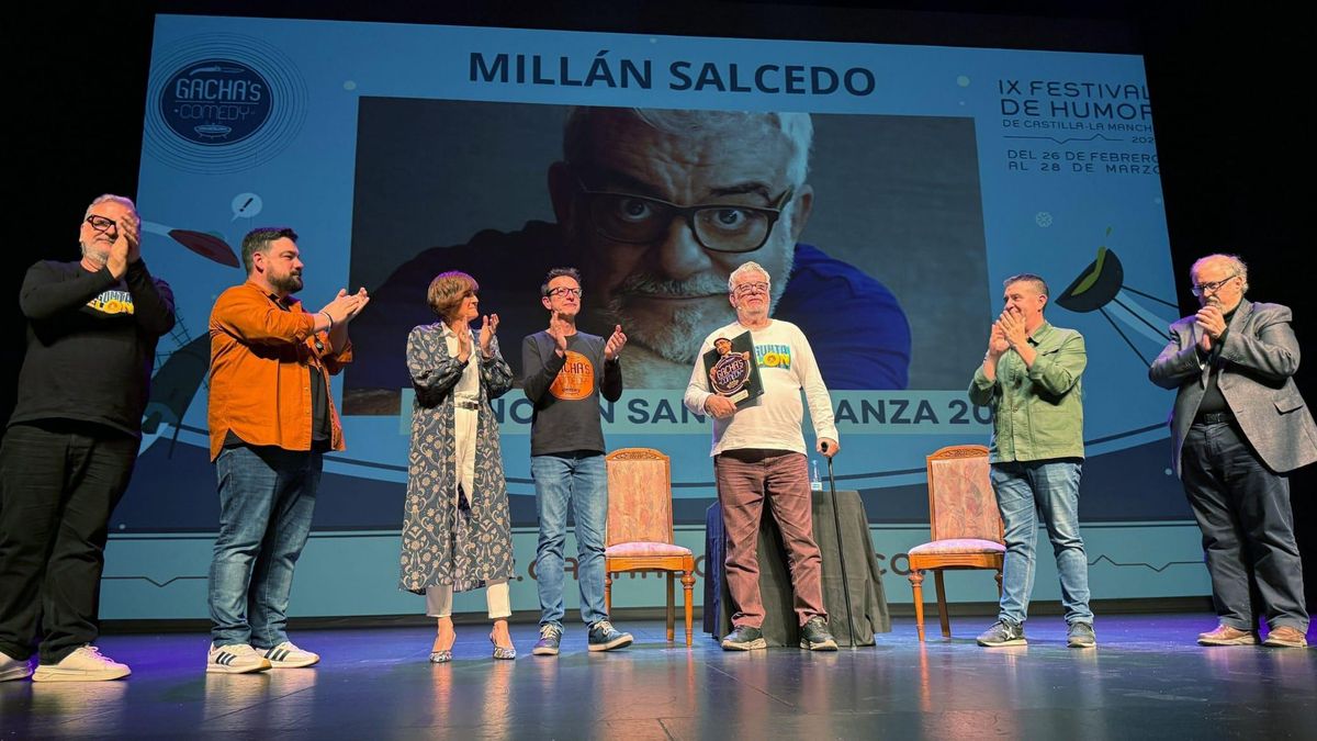 El humorista Millán Salcedo, homenajeado en Albacete: "Único, irreverente, inteligente y absolutamente inolvidable"