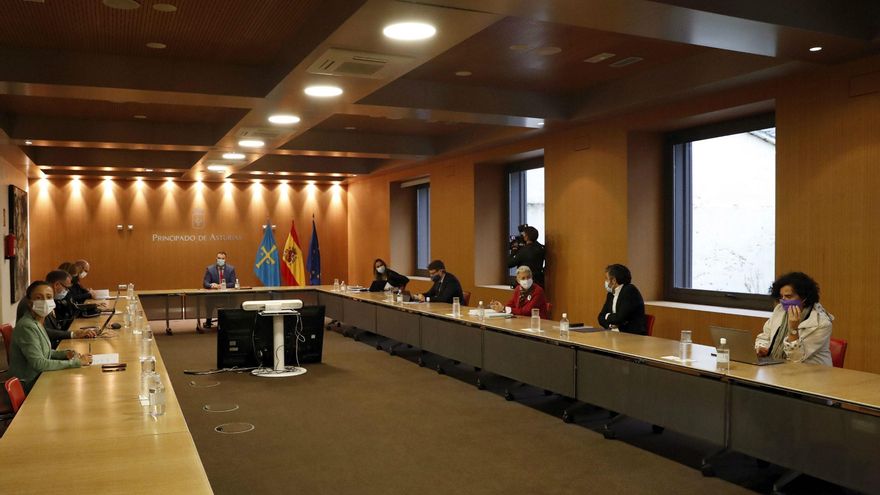 Reunión del Consejo de Gobierno del Principado de Asturias