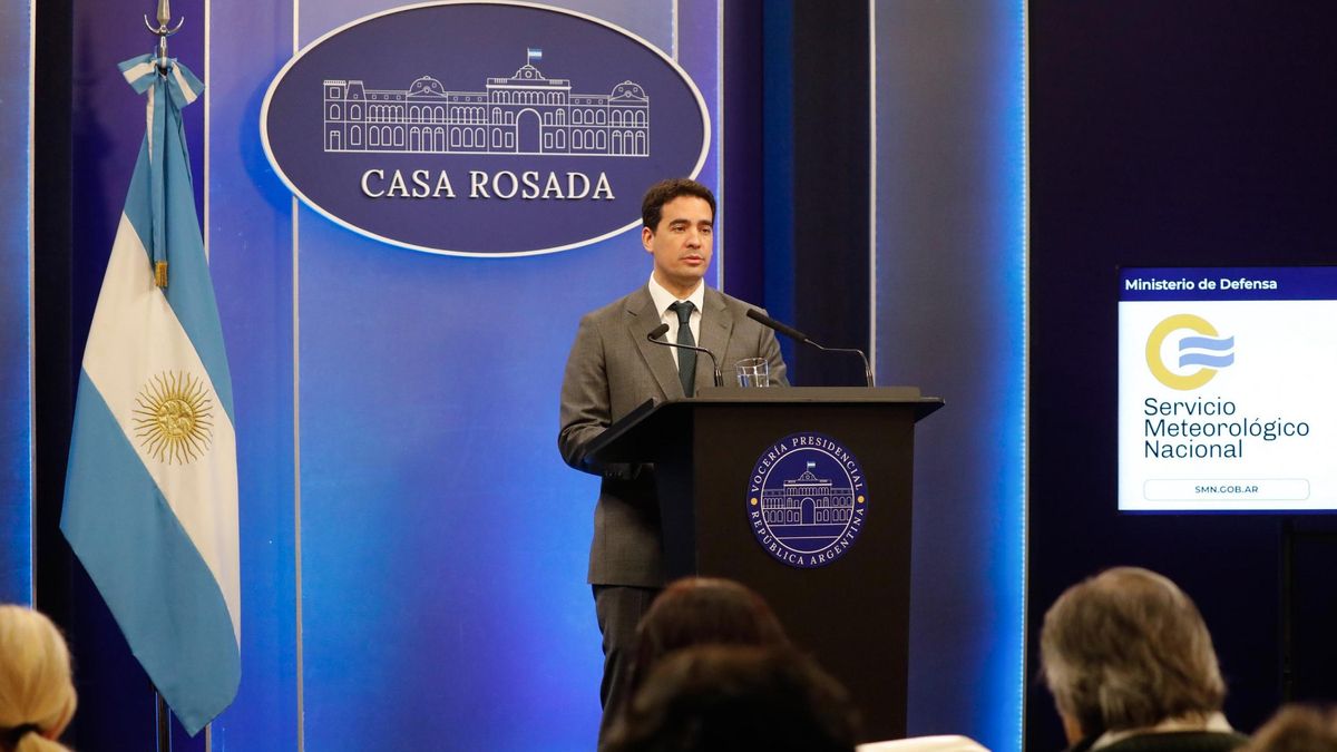 Adrián Ravier, vocero presidencial.