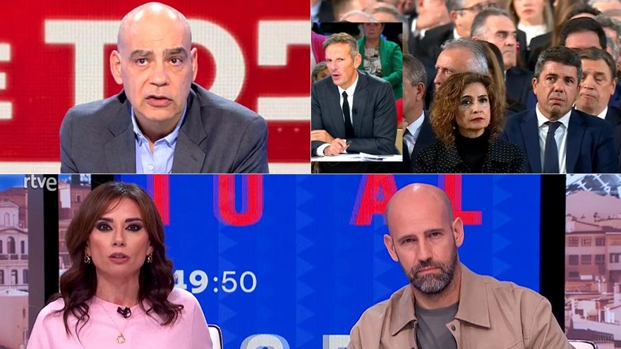 Nacho Abad, Joaquín Prat, Marta Flich y Gonzalo Miró, críticos con Mazón por la DANA: de "canalla" a "bochornoso"