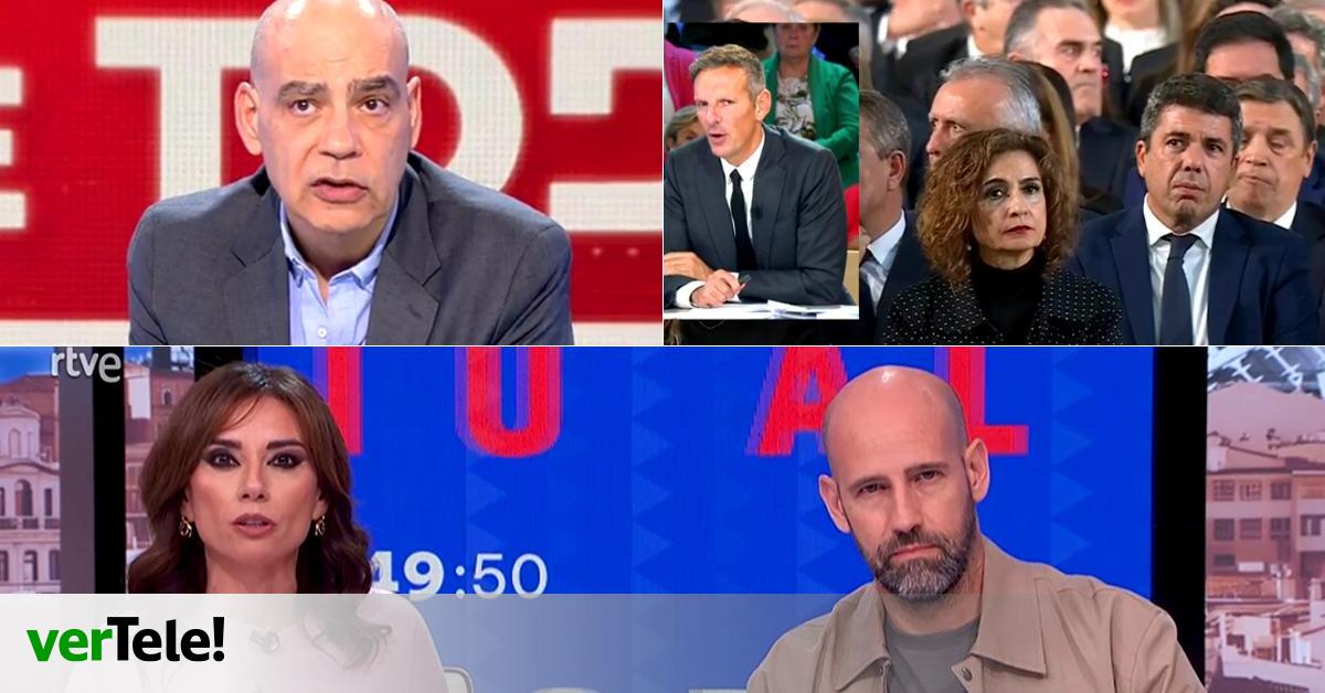 Nacho Abad, Joaquín Prat, Marta Flich y Gonzalo Miró, críticos con Mazón por la DANA: de  canalla  a  bochornoso 
