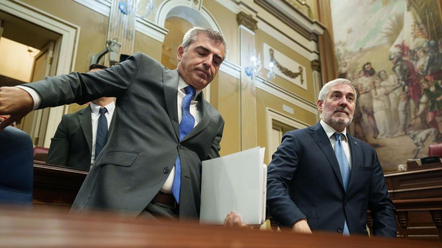 Clavijo no logra el apoyo unánime del Parlamento a su decreto Canarias, tachado de "paripé" por la oposición