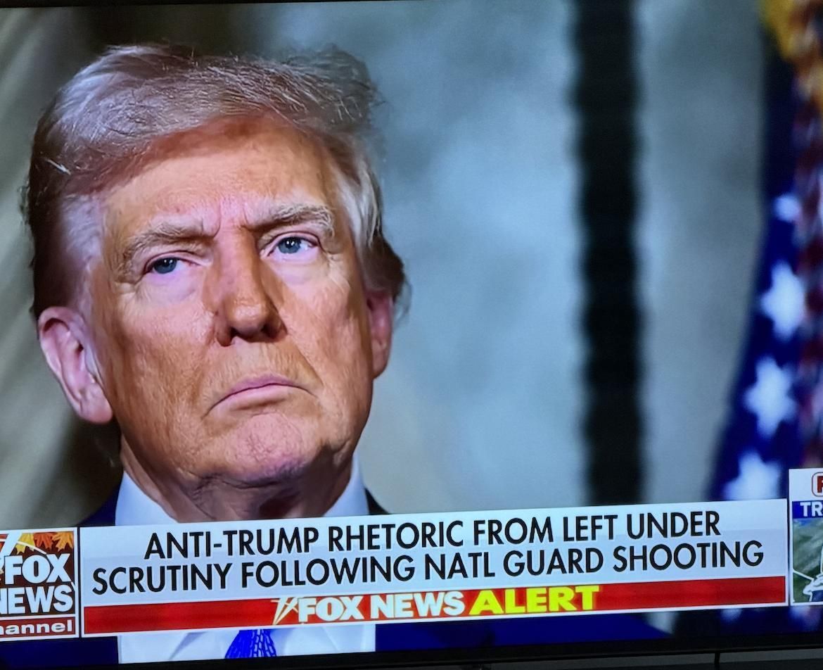 Pantallazo de Fox News el 27 de noviembre de 2025.