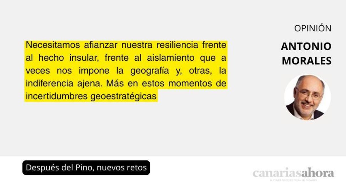 Después del Pino, nuevos retos