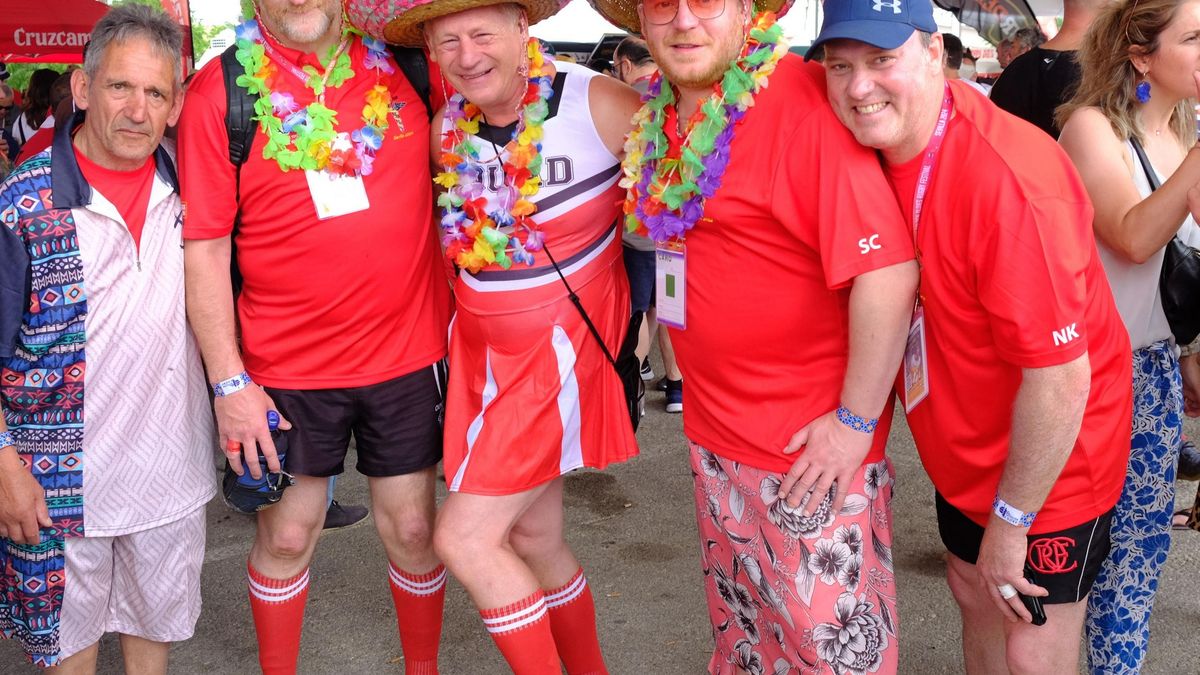 Un grupo de ingleses en Sevilla en verano, esta vez para jugar al rugby