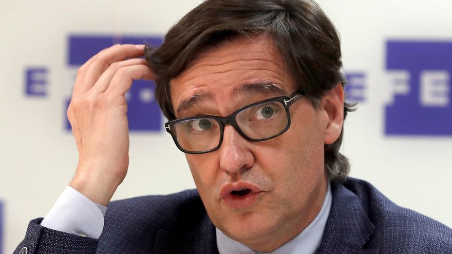 El líder del PSC en el Parlament, Salvador Illa. EFE/Alberto Estévez/Archivo