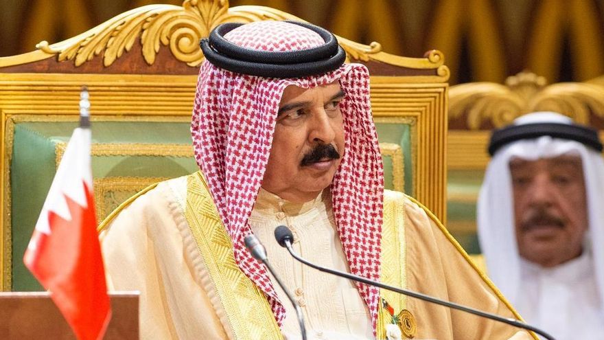 El rey de Baréin, Hamad bin Isa al Khalifa