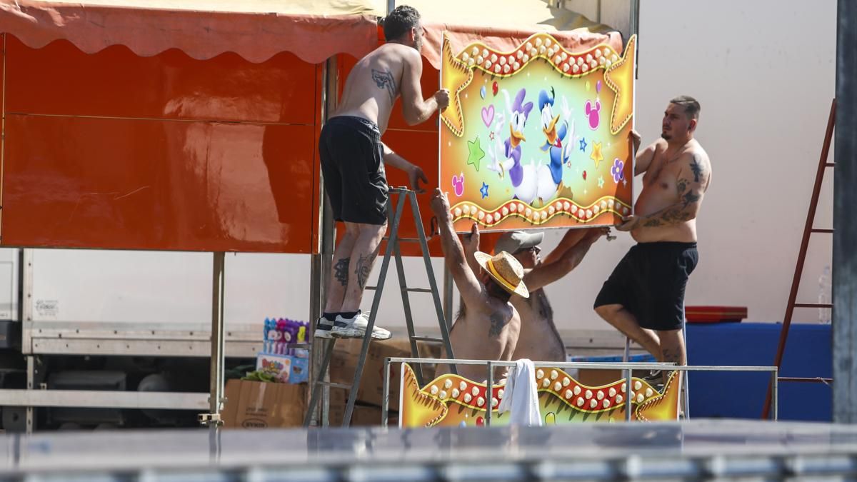 Desmontaje de la Feria