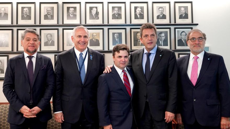 Seguridad energética y alimentaria: primera actividad de Massa en Washington