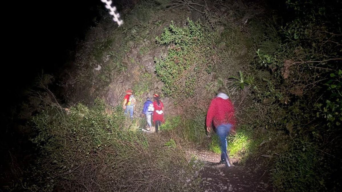 Localizada en Las Angustias una mujer tras activarse  el ERIE  de Búsqueda y Salvamento Terrestre  de Cruz Roja