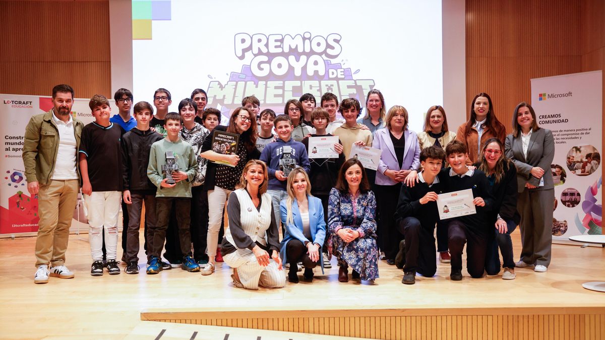 Una de las propuestas que han formado parte del proyecto es el concurso escolar 'Arte en la nube. Explorando Goya en Minecraft'