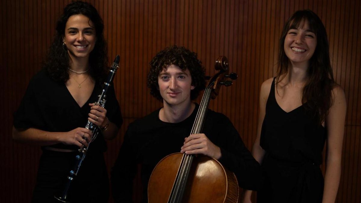 Los miembros del Mühlfeld Trio.