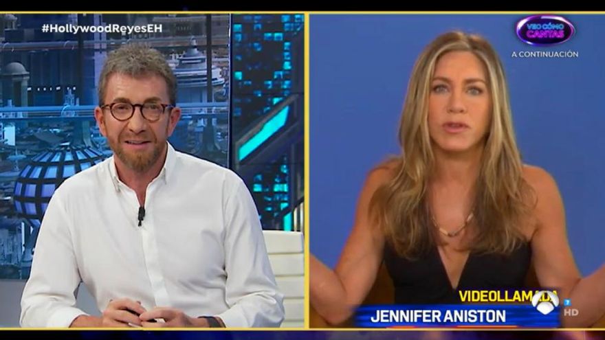 Jennifer Aniston cuenta que 'El Hormiguero' fue una inspiración para el rodaje pandémico de 'The Morning Show'