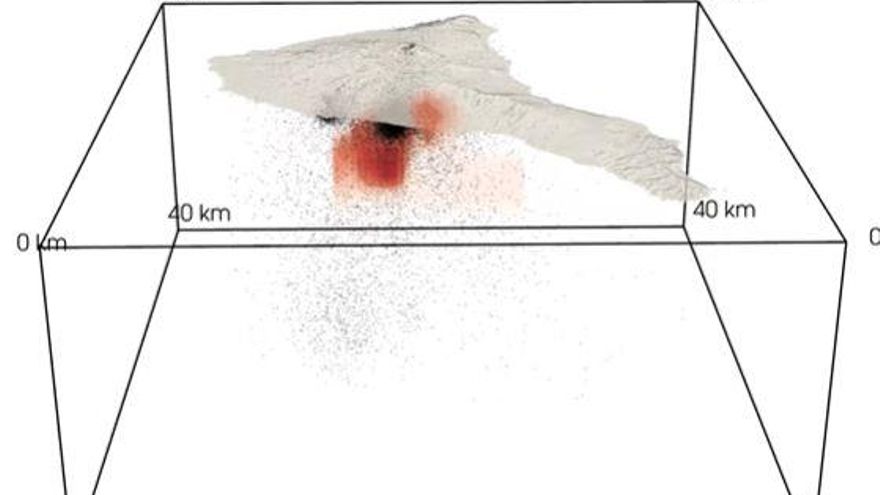 Investigadores identifican gran acumulación de magma bajo Tenerife relacionada con la sismicidad anómala