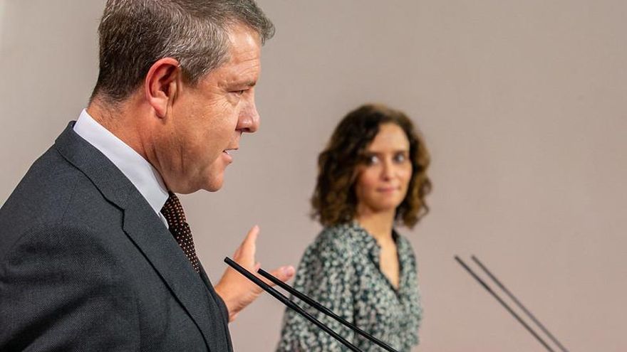 Comparecencia conjunta de García-Page y Díaz Ayuso