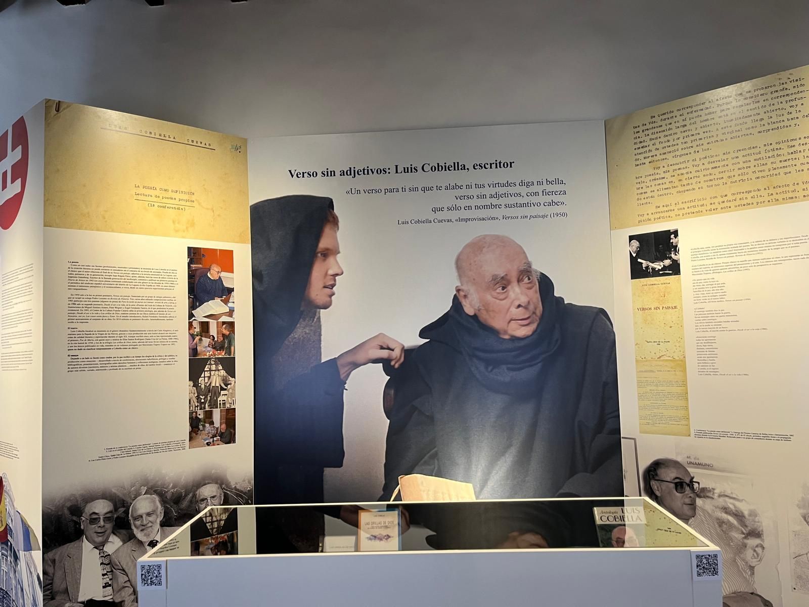 Exposición 'La magia del Ser: el humanista Luis Cobiella Cuevas (1925-2013)’. LUZ RODRÍGUEZ