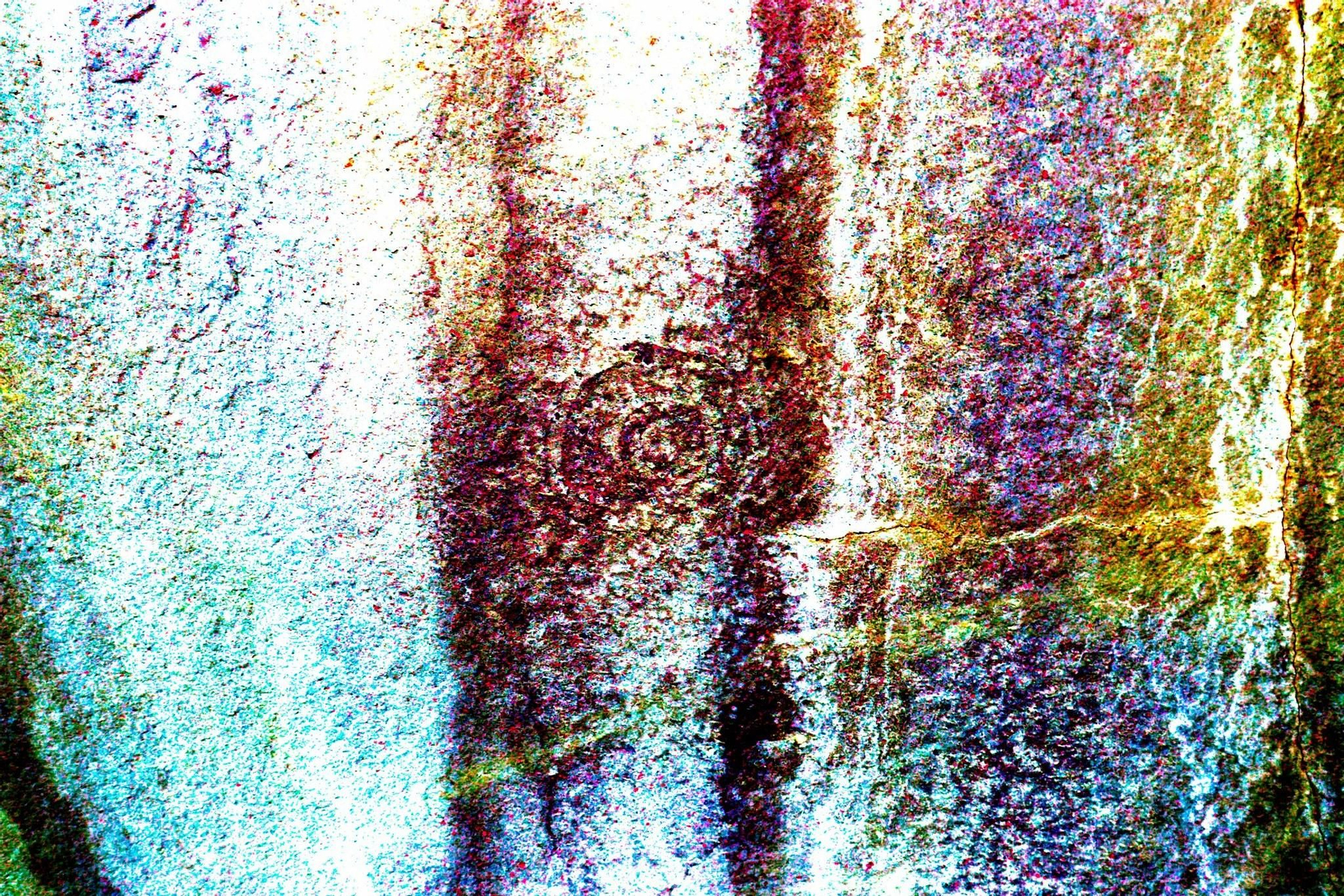 Foto realizada con nuevas tecnología en la que se puede observar la presencia de una pequeña espiral.