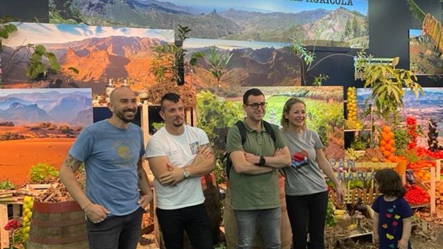 Chefs en mural de Gran Canaria