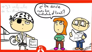 En busca de taxi para conocer La Rioja