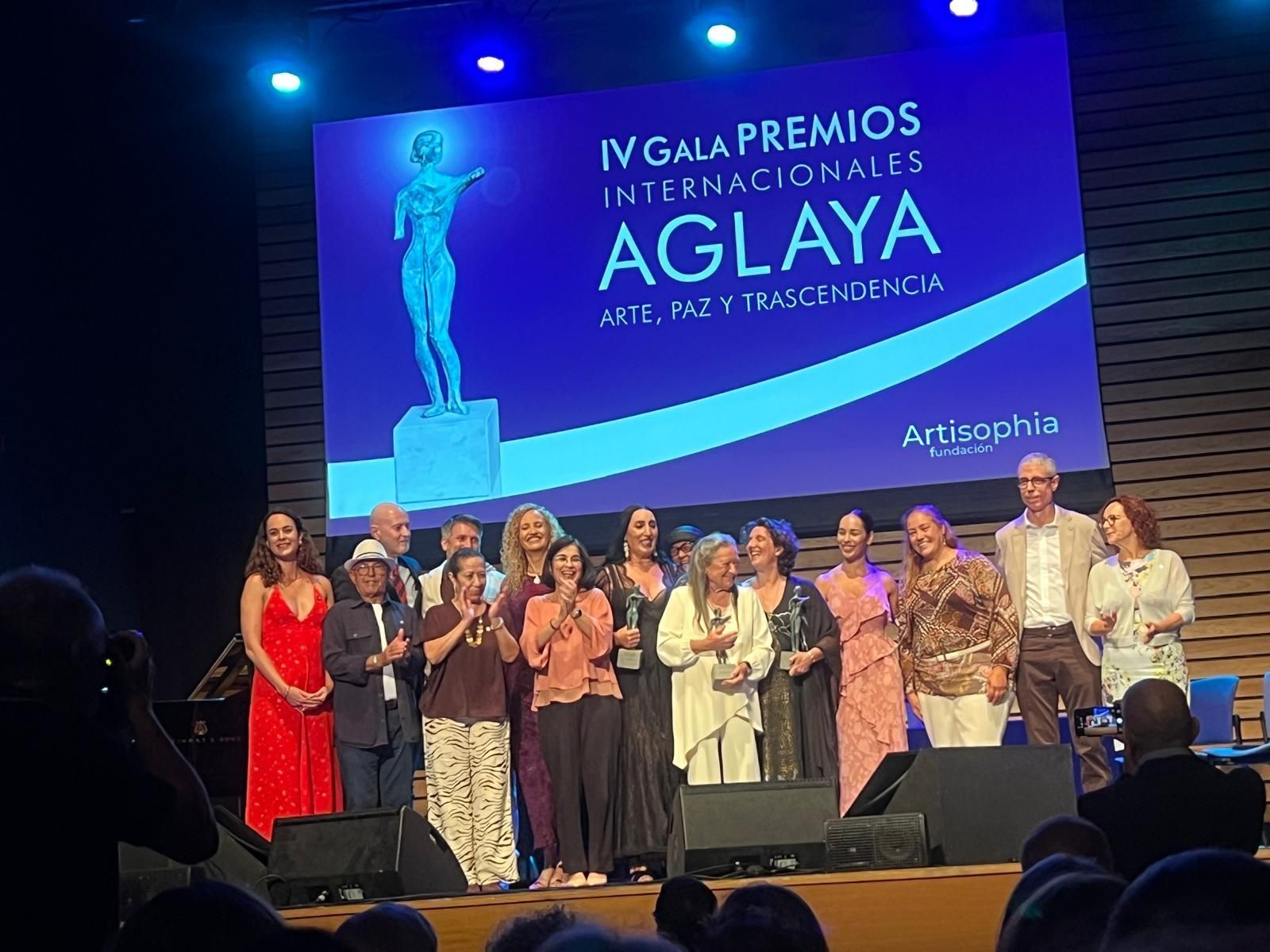 IV Gala de los Premios Internacionales Aglaya a la Cultura de la Paz. LA PALMA AHORA