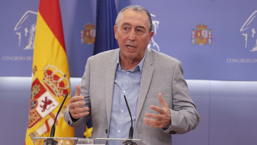 El portavoz de Compromís en el Congreso, Joan Baldoví.
