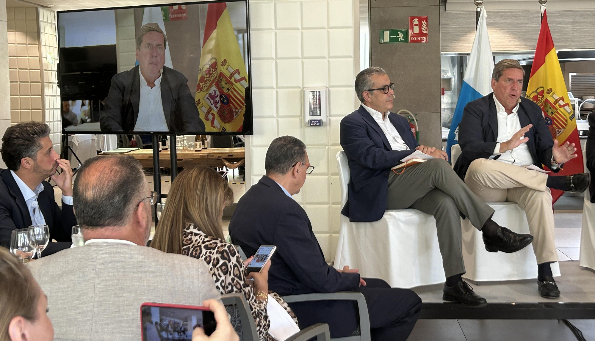 Gabriel Mato durante su intervención.