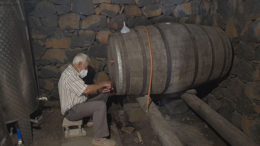 Tijarafe, Garafía y Puntagorda albergan la mayoría de pipas de tea que existen en La Palma
