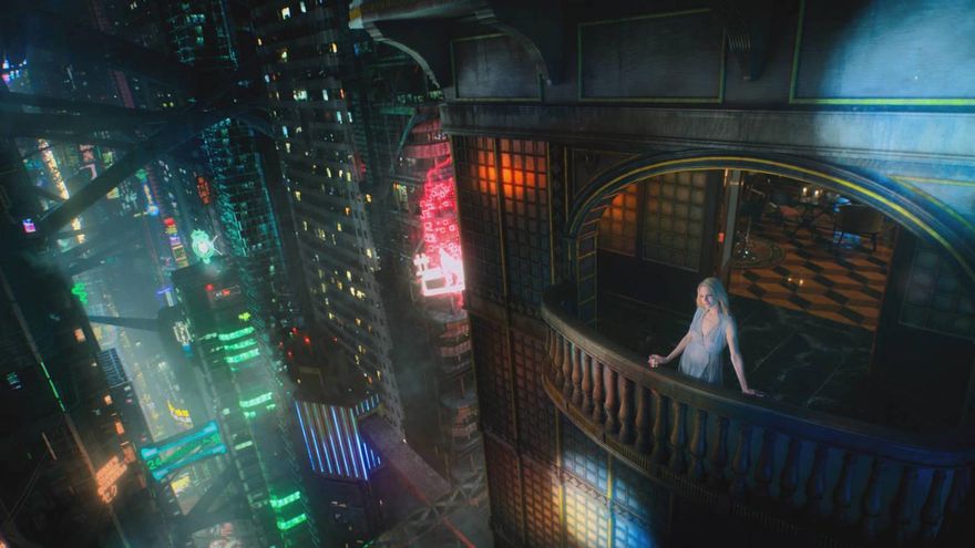 La femme fatale interpretada por Kristin Lehman, observa el mundo de Altered Carbon