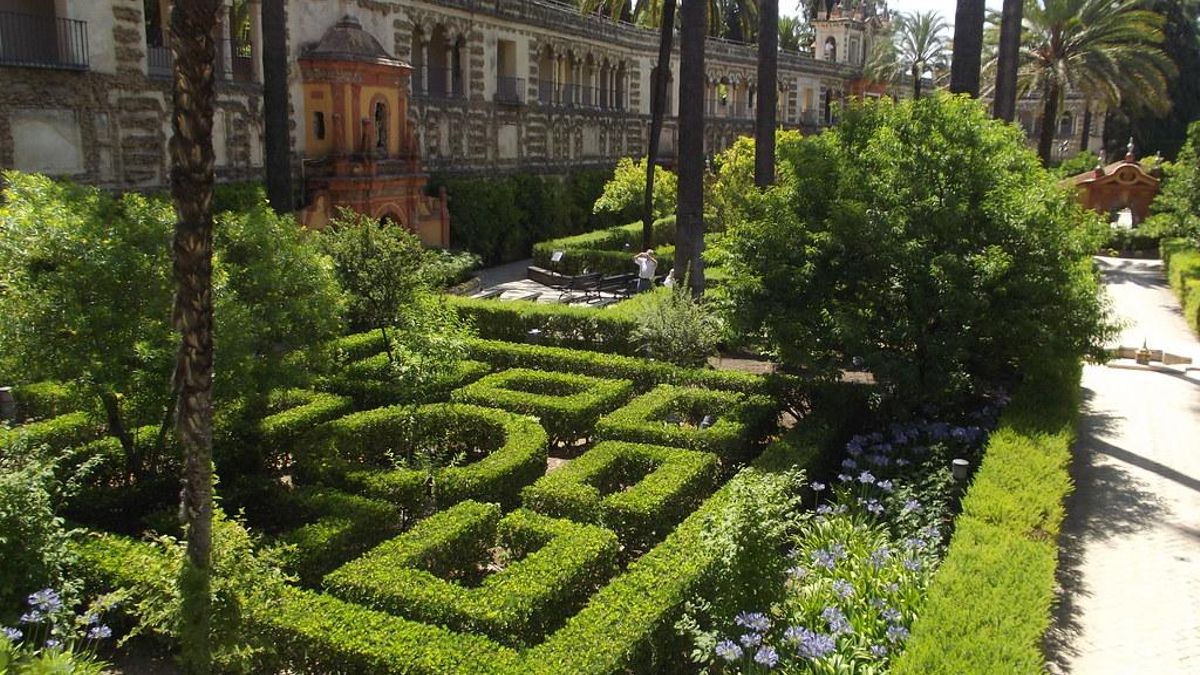 Jardines del Alcázar de Sevilla