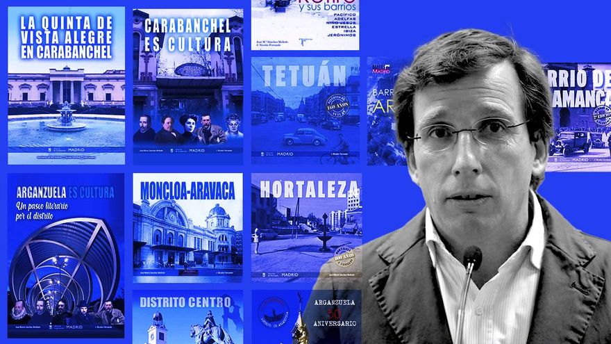 Almeida gasta 90.000 euros en comprar miles de libros copiados sobre la historia de Madrid que prologa él mismo