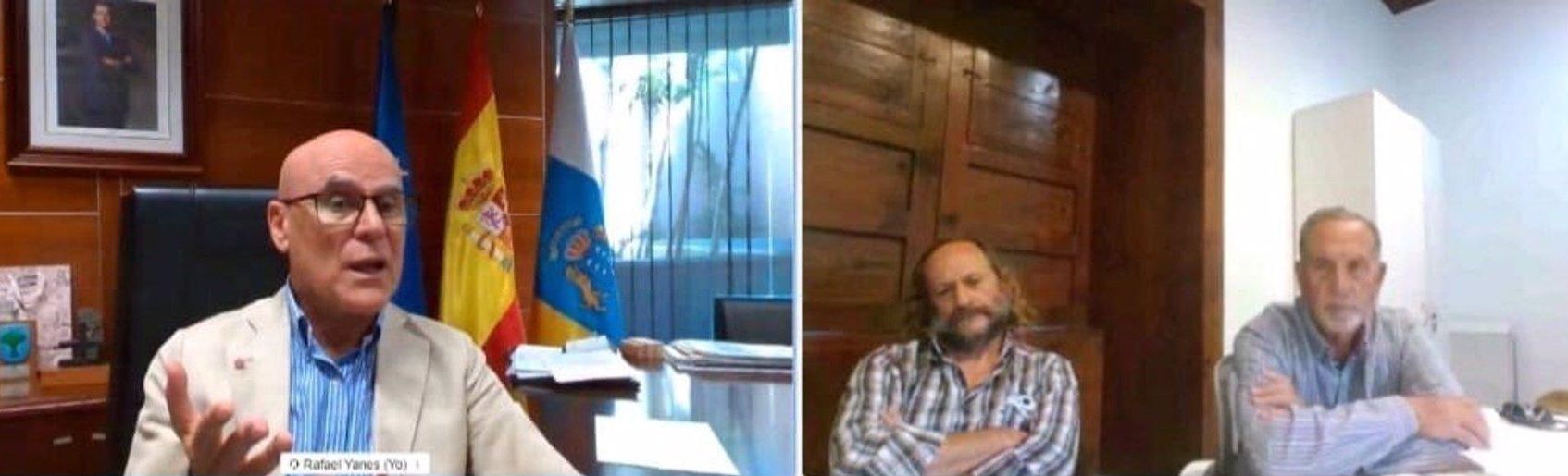 Durante la reunión telemática