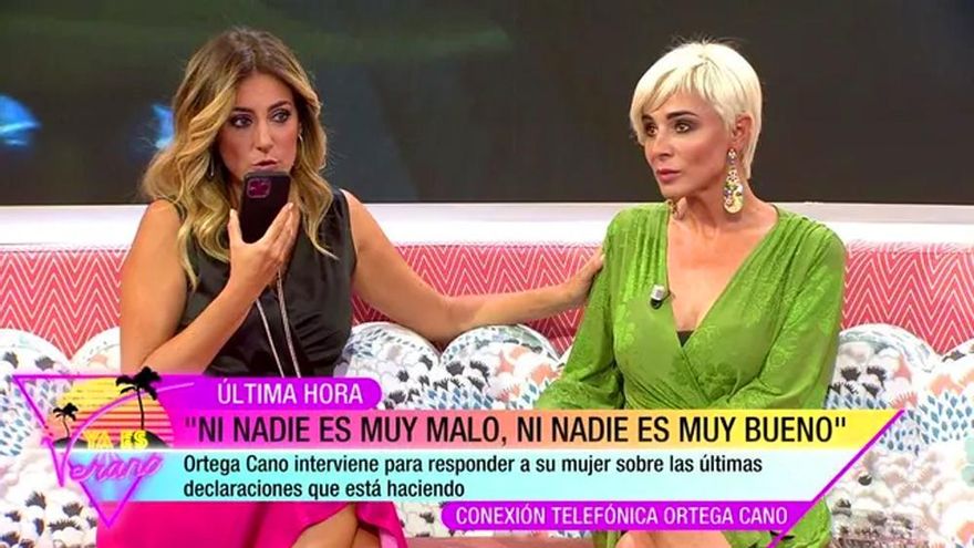 Ortega Cano entra en 'Ya es verano' para hablar con Ana María Aldón: "Ni nadie es muy malo ni nadie es muy bueno"
