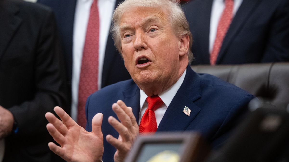 El presidente de Estados Unidos, Donald Trump.