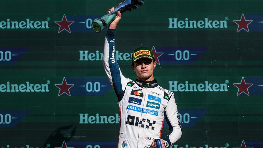 Sorpresa en el Mundial de Fórmula 1: Lando Norris nuevo líder por un punto tras ganar en México