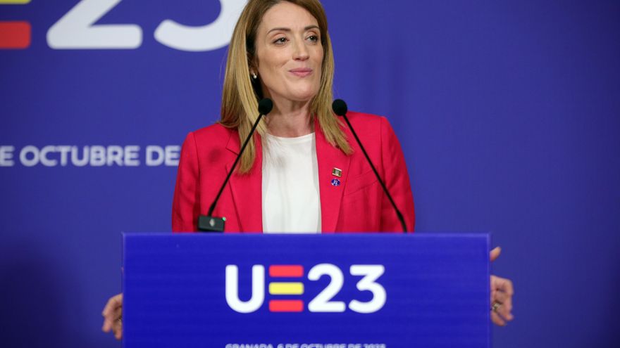 Presidenta de la Eurocámara califica de "histórico" el acuerdo sobre el pacto migratorio