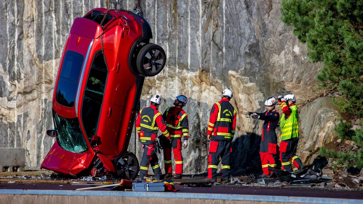 El equipo de investigación de accidentes de Volvo ‘convierte’ siniestros reales en vehículos más seguros