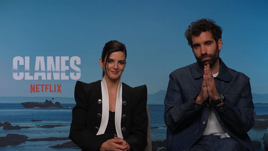 Tamar Novas lidera 'Clanes': "Que haya tanta serie sobre narcotráfico igual es porque se consume mucha droga"