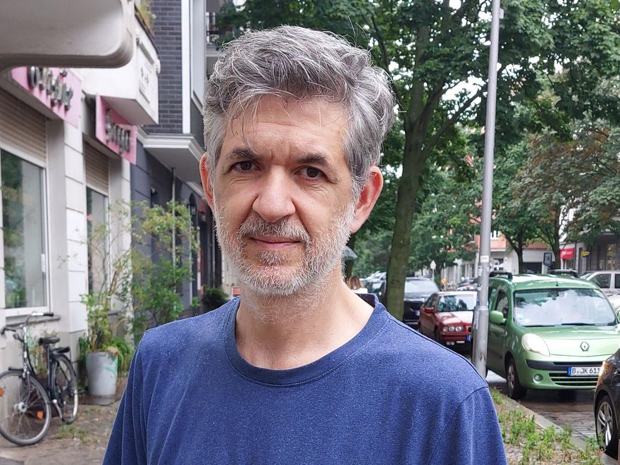 Martín Gak en Berlín.