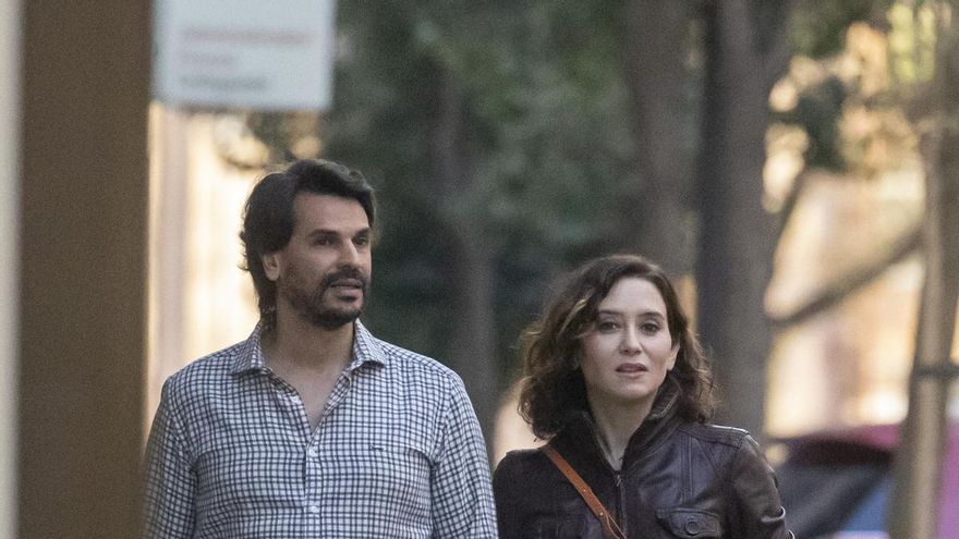 Alberto González Amador e Isabel Díaz Ayuso, en una imagen del pasado octubre.