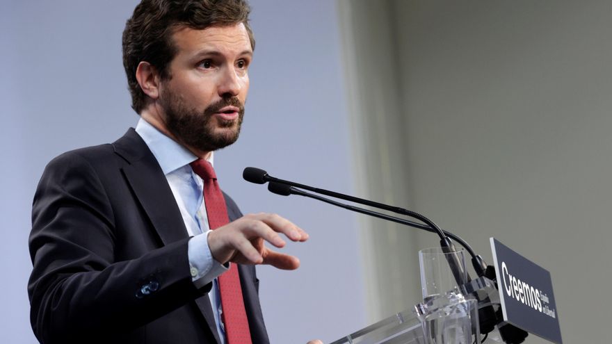 El presidente del Partido Popular, Pablo Casado. EFE/ Zipi/Archivo