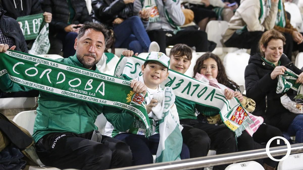 Grada Blanquiverde del Córdoba CF - Real Murcia