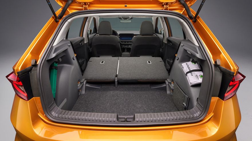 El maletero del nuevo Skoda Fabia se dispara hasta los 380 litros de capacidad.