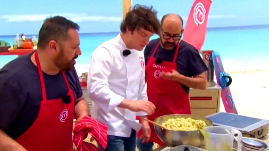 Pepón Nieto, Jordi Cruz y José Corbacho en MasterChef Celebrity
