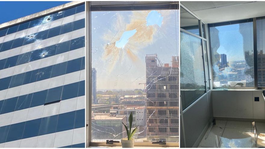 Hinchas de Boca Juniors atacaron a piedrazos la sede del Ministerio Público Fiscal porteño