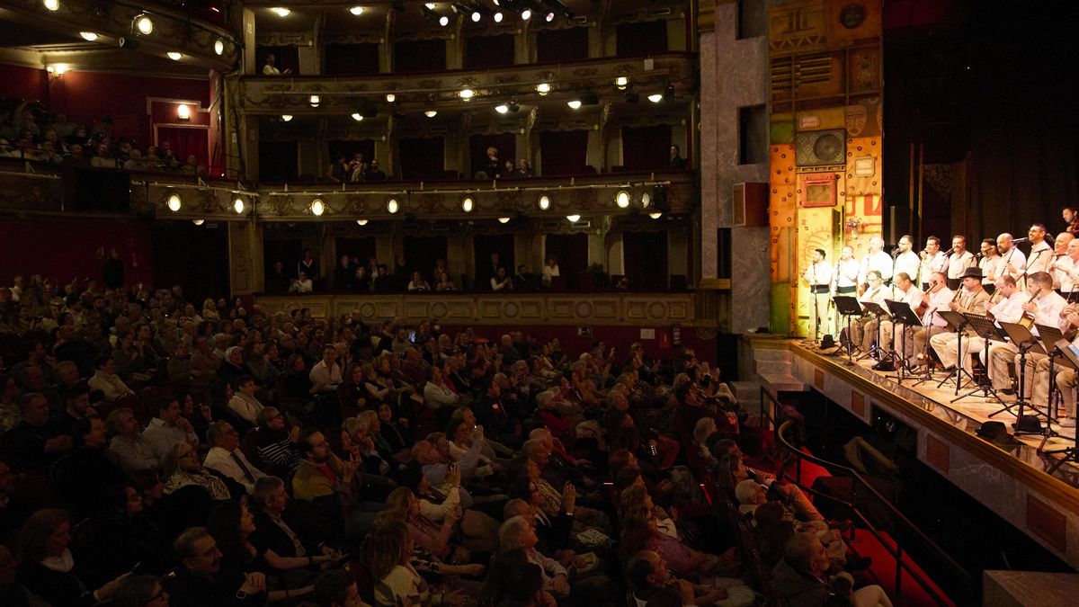 Los Gofiones en el Teatro Calderón de Madrid.