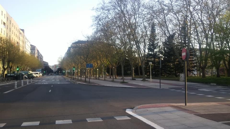 La plaza de la Constitución de Vitoria