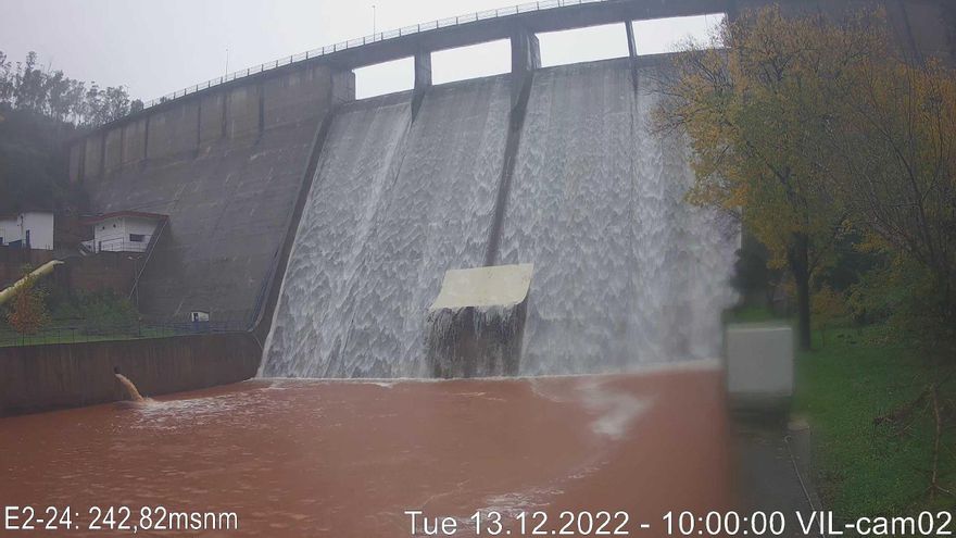 Seis presas del Guadiana están ya llenas o a punto de llenarse, Villar del Rey está al 108%