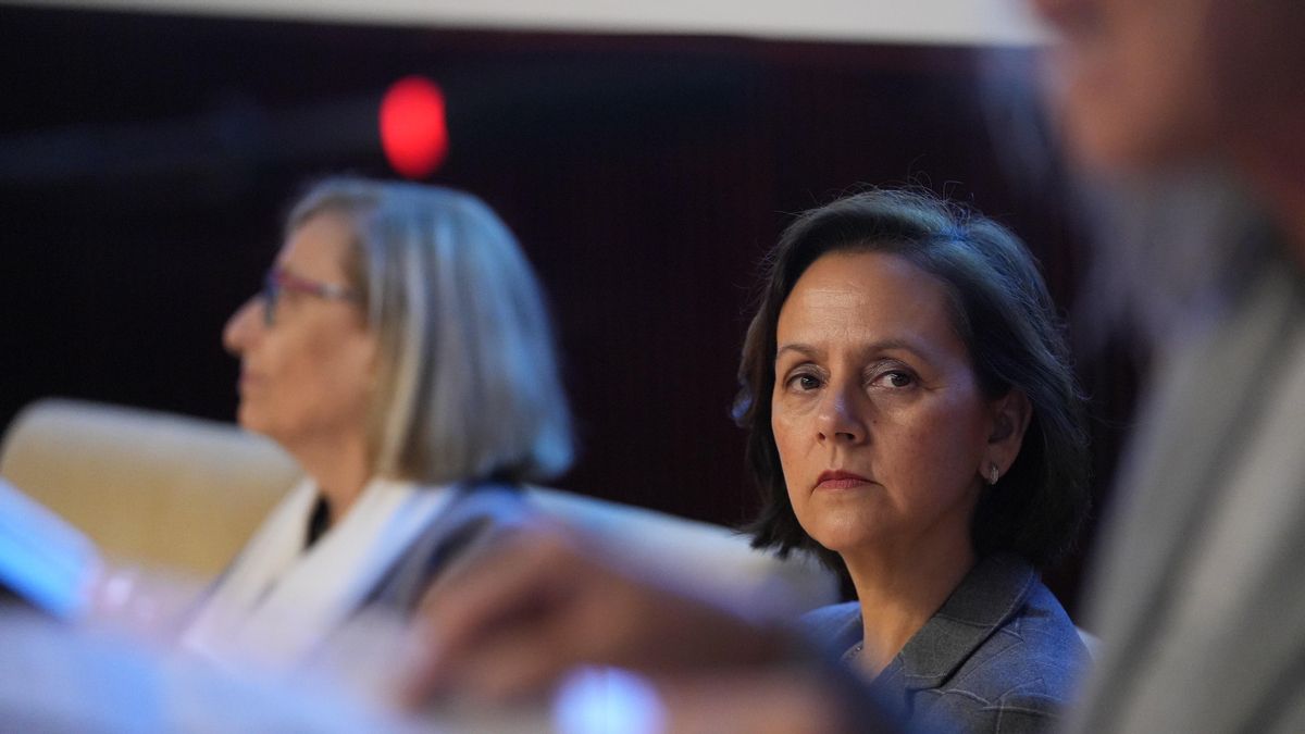 Isabel Olbés, en la presentación la exposición 'El despertar a la vida sobre la infancia en el antiguo Egipto'