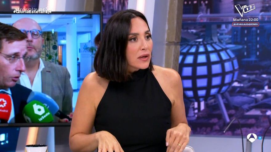 Tamara Falcó lee en 'El Hormiguero' un polémico estudio sobre el aborto para apoyar a Almeida: "Es el mismo de Vox"